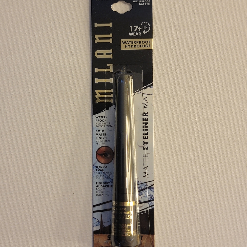 Milani Waterproof Black Matte Eyeliner